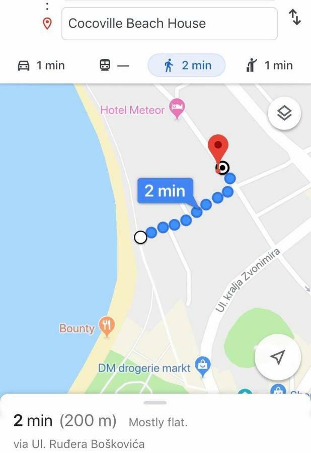 Cocoville Beach House- Makarska Daire Dış mekan fotoğraf